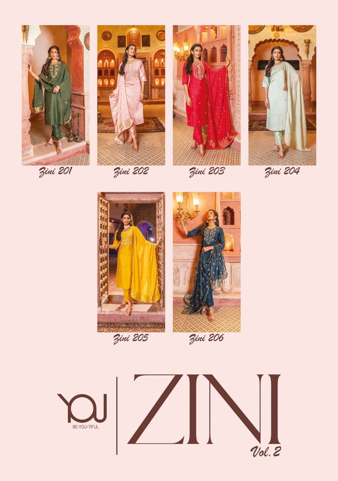 Zini Vol 2 By Wanna Readymade Designer Salwar Suits